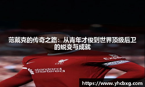 范戴克的传奇之路：从青年才俊到世界顶级后卫的蜕变与成就